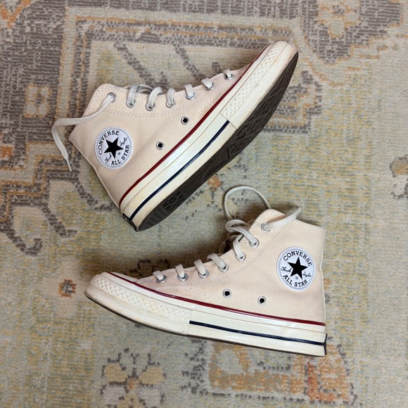 Converse Shoes - Converse Chuck 70 High Top Parchment Canvas Sneakers 162053C Mens 4.5 Womens 6.5